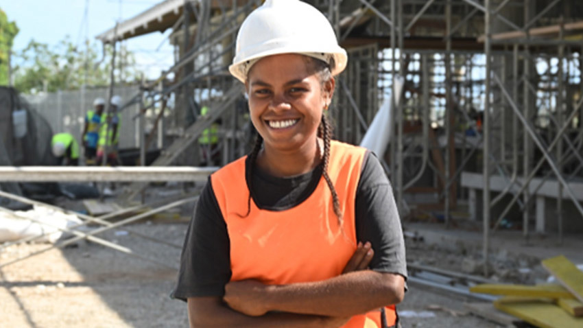 Hands-On and Leading: Women in Construction at Buala Market