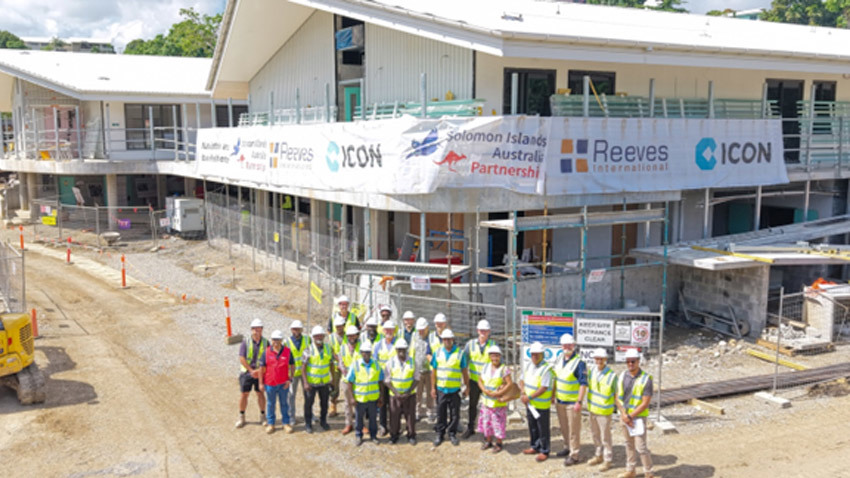 Naha Birthing and Urban Health Centre Reaches Final Stages of Construction