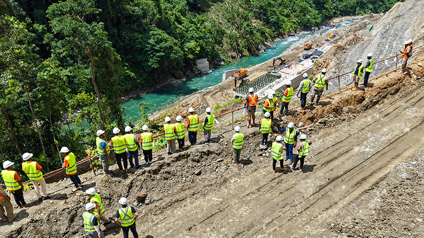 Powering the Next Generation: Students visit Tina Hydropower Project