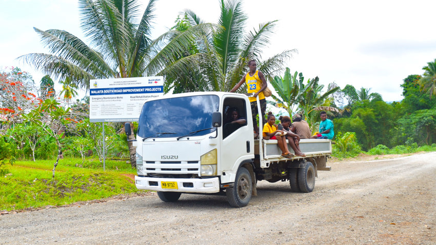 Malaita South Road Repairs Completed