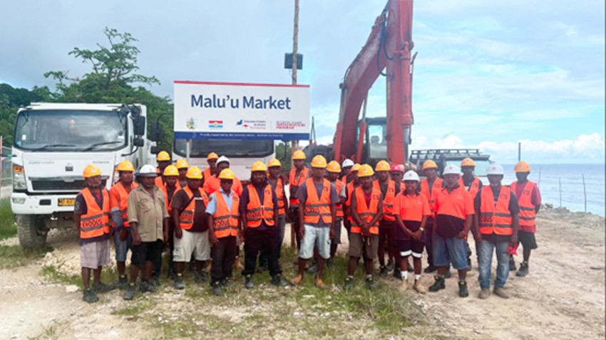 Work starts on new Malu’u market