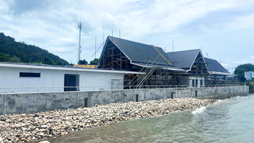 Buala Market Nearly Complete