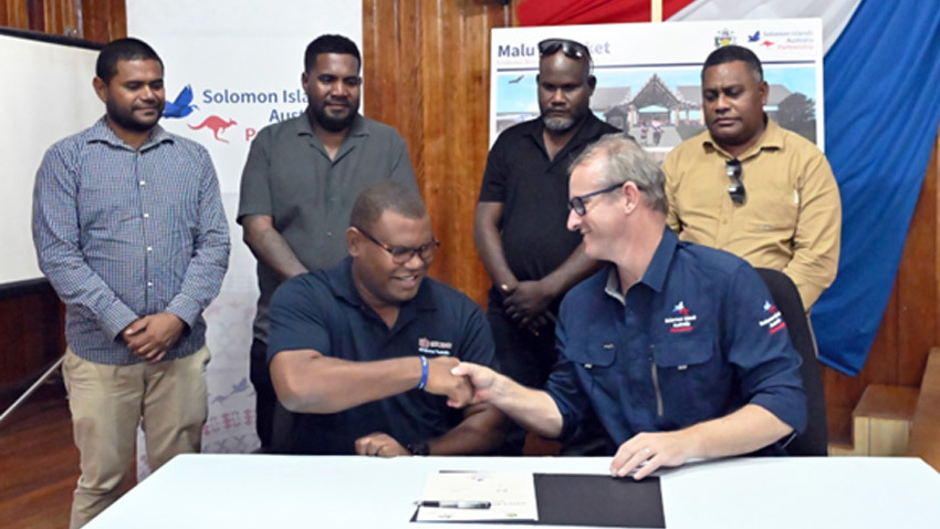 Local Firm Contracted by Australia to Build Malu’u Market