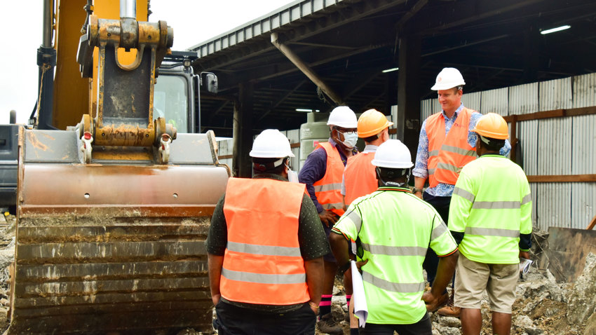 Honiara Central Market redevelopment underway