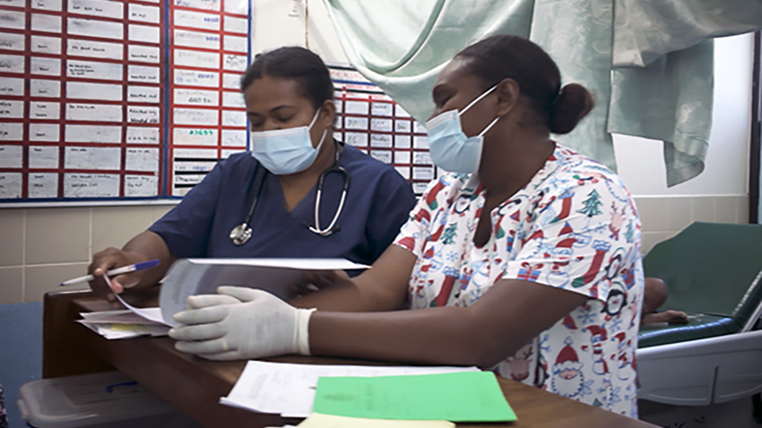 Naha Nurses Get Ready to Save Lives