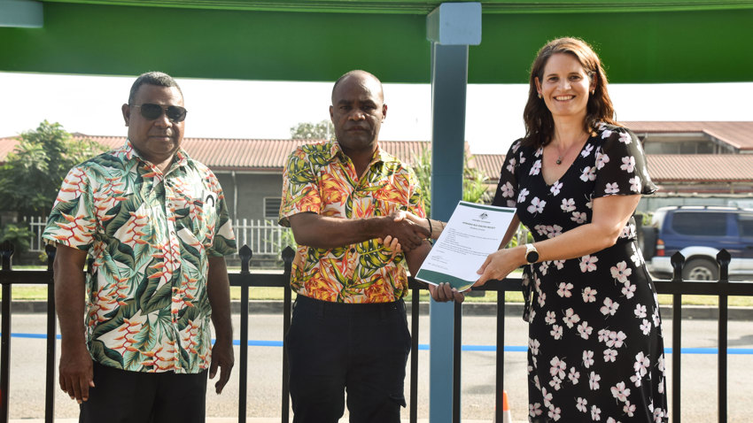 Honiara Bus Shelters are complete